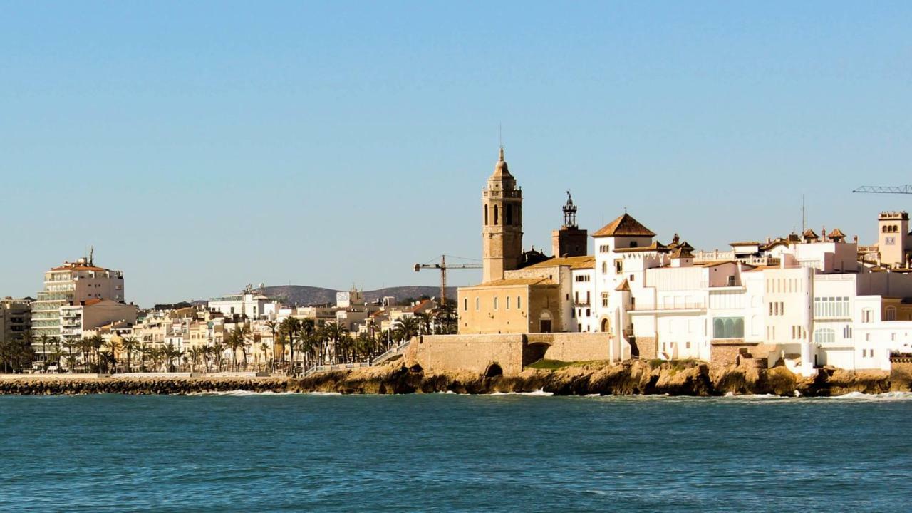 Sitges Ático 2 min a Playa San Sebastían Exterior foto